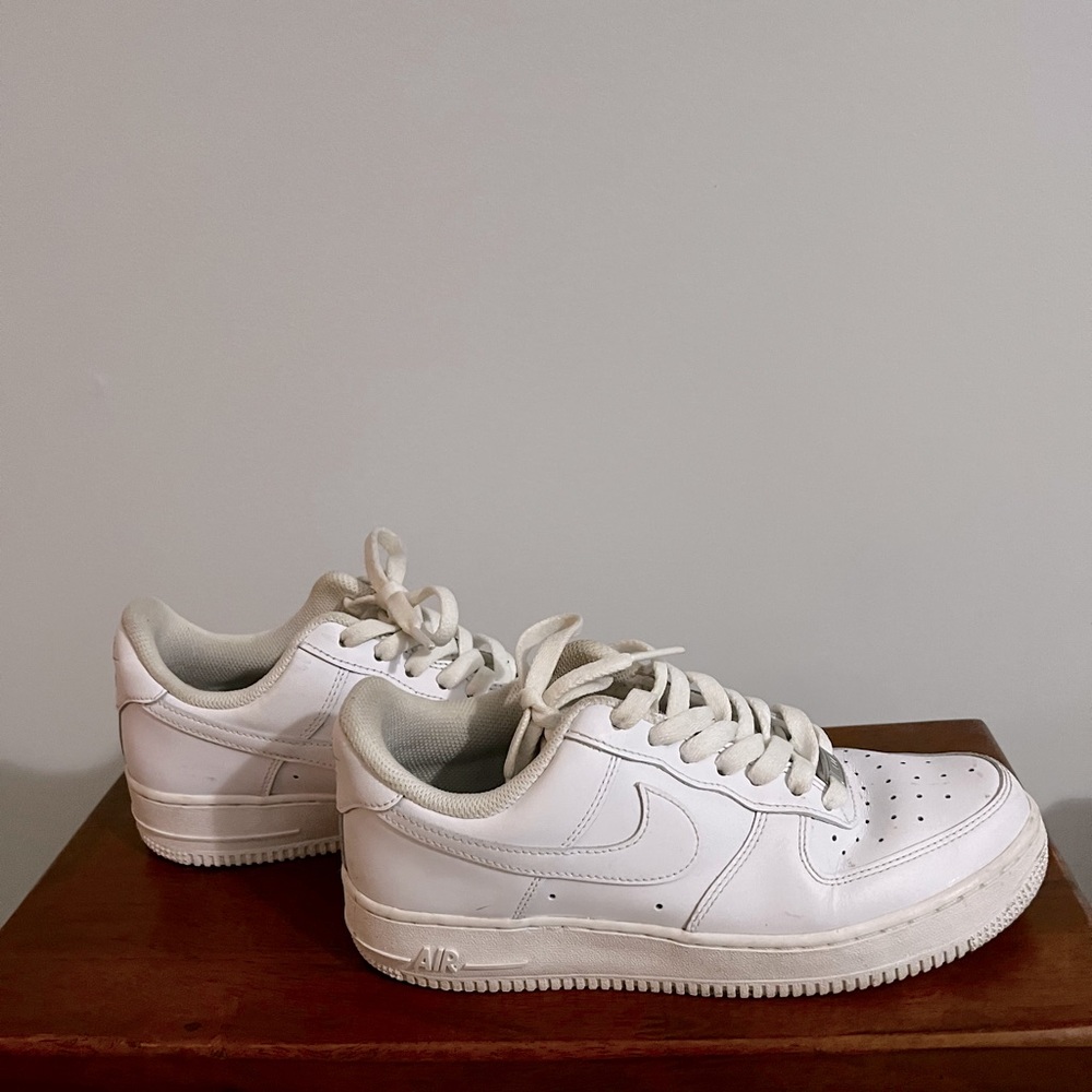 Nike White Leather Size 8